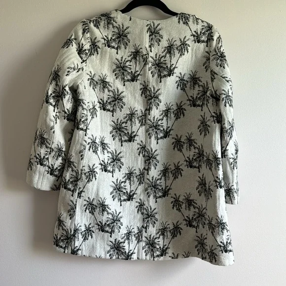 Zara Palm Tree Blazer - Size S - Picture 5 of 7